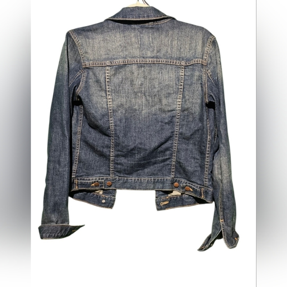GAP EUC Oversized XS Women's Classic Blue Jean Jacket - Picture 3 of 4